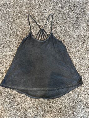 Express Charcoal Strappy Back Camisole